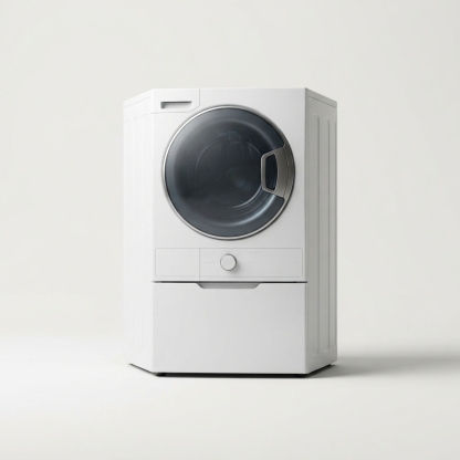Compact washer dryer combo appliance